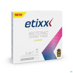 Etixx Isotonic Lemon Bruistabl 3x10