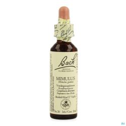 Bach flower remedie 20 mimulus 20ml