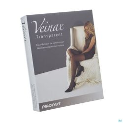 Veinax Bas-autofix. Transp. 2 Long Noir Taille 3