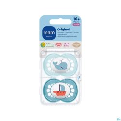 Mam Fopspeen Original Pure Siliconen 16m+ Jongen