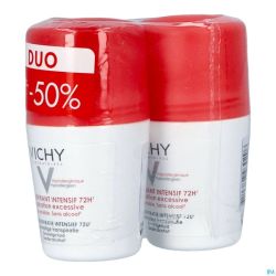 Vichy Deo Transp. Exc Stress Resist Bil Duo 2X50Ml