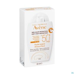 Avene Zon Ip50+ Minerale Fluide Getint 40ml