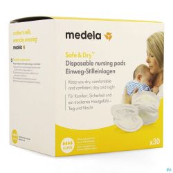 Medela Coussinet Allaitement Usage Unique 30