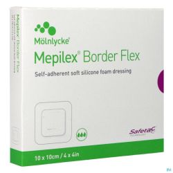 Mepilex Border Flex Pans 10X10Cm 5 595300