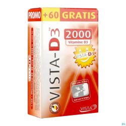 Vista D3 2000 Promo Smelttabl 120 + 60 Gratis