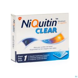 Niquitin Clear Patches 21 X 21 Mg