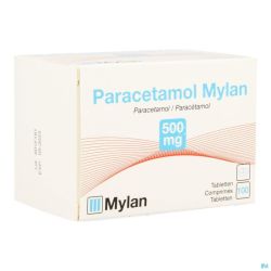 Paracetamol Mylan 500 Mg Tabl 100