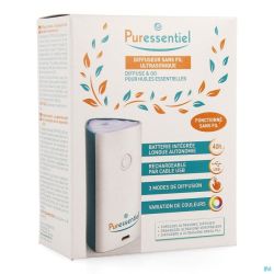 Puressentiel Verspreider Ultrasoon Diffuse&go