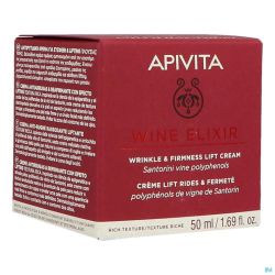 Apivita Wine Elixir Cr Jour A/Rides Riche 50Ml