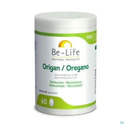 Origan Hle Ess Bio Be Life Caps 60