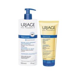 Uriage Xémose Baume 500ml + Huile Lavante 200ml