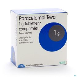 Paracetamol Teva 1 G Comp 120 X 1 G Blister