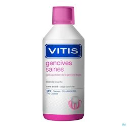 Vitis Gencives Saines Bain Bouche 0,05% Cpc 500Ml