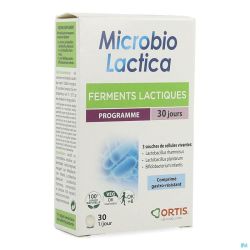 Ortis Microbio Lactica Comp 30