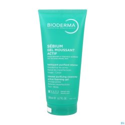 Bioderma Sebium Gel Moussant Actif Tube 200Ml