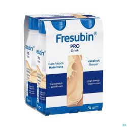 Fresubin Pro Drink Noisettes 4X200Ml