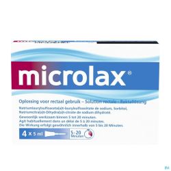 Microlax 4 X 5 Ml
