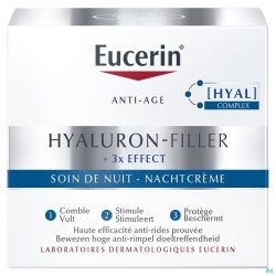 Eucerin Hyaluron-Filler X3 Soin De Nuit 50Ml