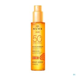 Nuxe Tanning Sun Oil Ip50 Face&body Spray 150ml