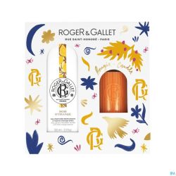 Roger&gallet Kerstset Bois Orange 100ml + Kaars