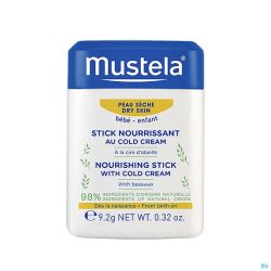 Mustela Ps Stick Nourrissant Cold Cream 9,2G