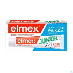 Elmex A/caries Junior Tandpasta 6-12j Tube 2x75ml