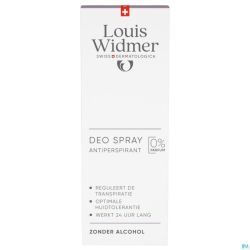 Widmer Deo Spray Antiperspirant Zonder Parfum 75ml