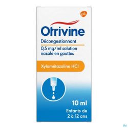 Otrivine Hydrat 0,05% Gutt 10Ml