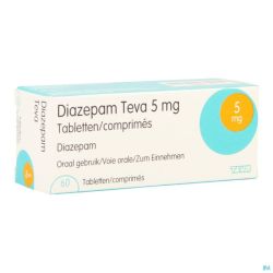 Diazepam Teva Comp 60X 5Mg
