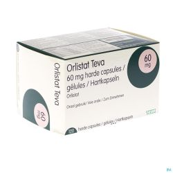 Orlistat Teva Caps Dure 120 X 60 Mg