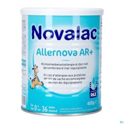 Novalac Allernova Ar+ 0-36m Pdr 400g Nf