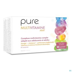 Pure Multivitamine Adult Tabl 60