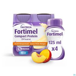 Fortimel Compact Protein 2.4kcal Perz&mang 4x125ml