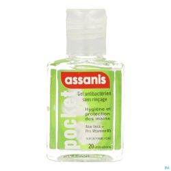 Assanis Pocket Gel Mains Pomme-poire 20ml