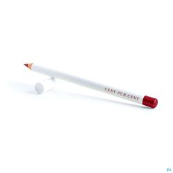 Cent pur cent crayon levres mineral rouge nf