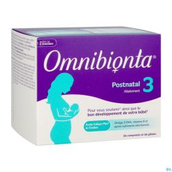 Omnibionta Postnatal 3 Borstv.8wek Tabl 56+caps 56