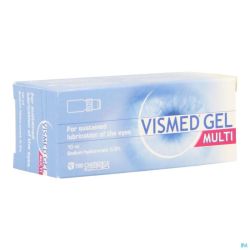 Vismed Gel Multi Bevochtigen Ogen 0,3% Fl 10ml