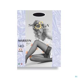 Solidea Bas Marilyn 140 Sheer Nero 3-ml