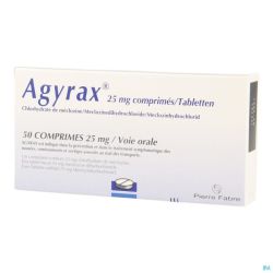 Agyrax 25mg Comp 50