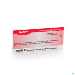 Eosine 2% Qualiphar Monodosissen Amp 10X2Ml