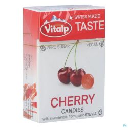 Vitalp Bonbon Cerise S/sucre Stevia 25g