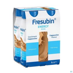 Fresubin Energy Drink Cappuccino Fl 4x200ml