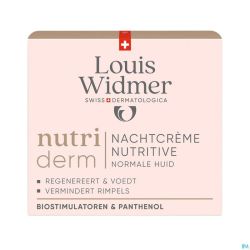 Widmer Nutrid Creme Nuit Nutritive Parf 50ml