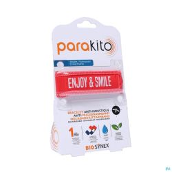 Para'kito Armband Volwassen Good Vibes Rood 1