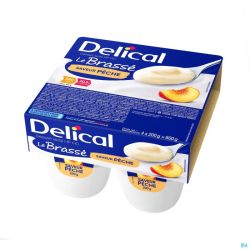 Delical Le Brasse Peche 4x200g