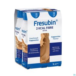 Fresubin 2kcal fibre drink cappuccino fl 4x200ml