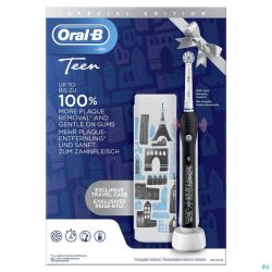 Oral B D601 Teens Black + Travelcase Gratuit