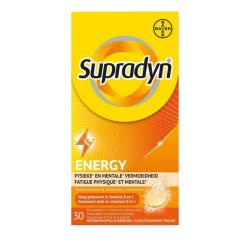 Supradyn Energy 30 Comprimés Effervescents