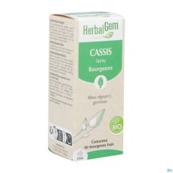 Herbalgem Zwarte Bes Bio Spray 15ml