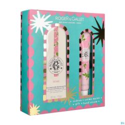 ROGER&GALLET SET NOEL ROSE 30ML+CR MAINS 30ML 2025